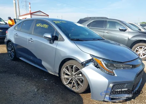2020 Toyota Corolla Se z USA, uszkodzony, nr VIN 5YFS4RCEXLP010442